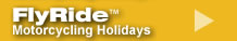 Self guided motorcycle holidays in Europe and the USA